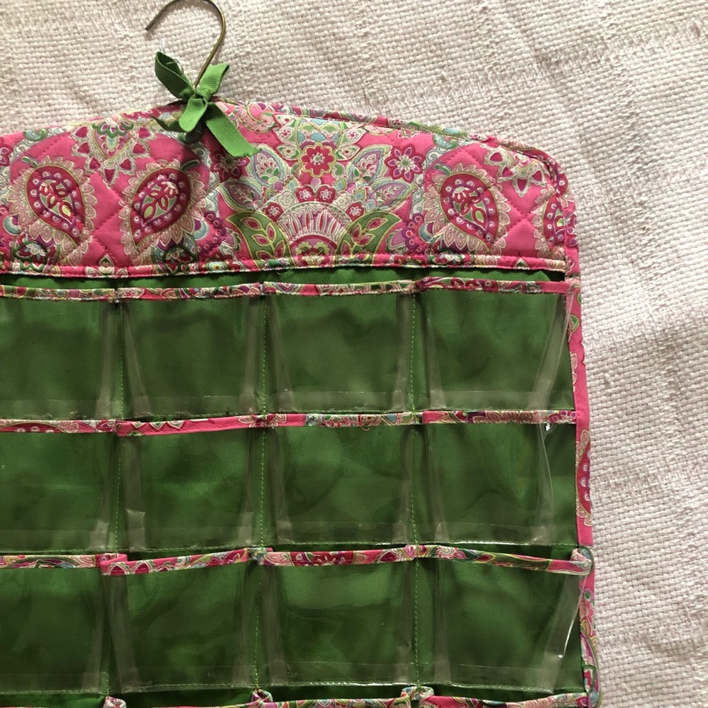 Vera Bradley style jewelry organizer